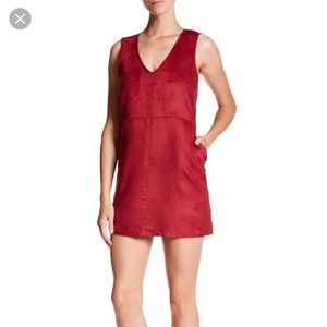 NWT BCBGeneration Suede sleeveless shift dress